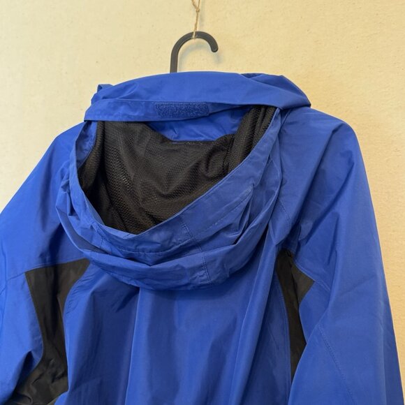 Genuine Budweiser Promotion ~ Bud Light Rain Jacket Windbreaker Hoodie Size XL - Picture 7 of 9